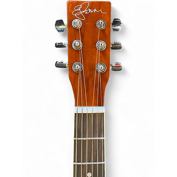 Used Esteban ALC-200 Natural Acoustic Electric Guitar