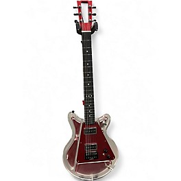 Used Aluminati NEBULA SUPERNOVA DX ANODIZED RED Solid Body Electric Guitar