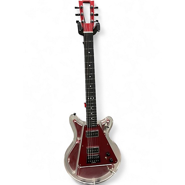 Used Aluminati NEBULA SUPERNOVA DX ANODIZED RED Solid Body Electric Guitar