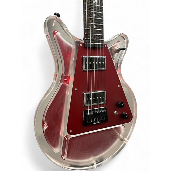 Used Aluminati NEBULA SUPERNOVA DX ANODIZED RED Solid Body Electric Guitar