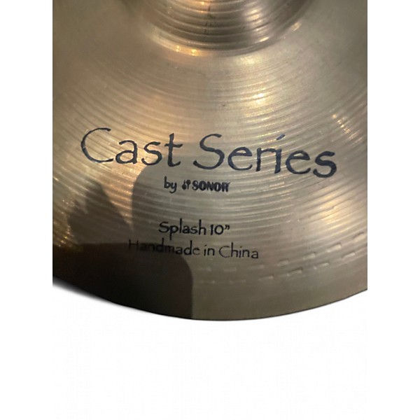 Used SONOR 10in CAST SERIES SPLASH 10 Cymbal