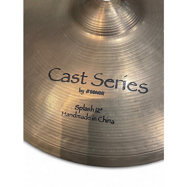 Used SONOR 12in CAST SERIES SPLASH 12 Cymbal