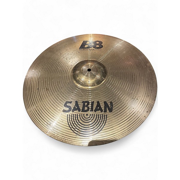 Used SABIAN 18in B8 Medium Crash Cymbal