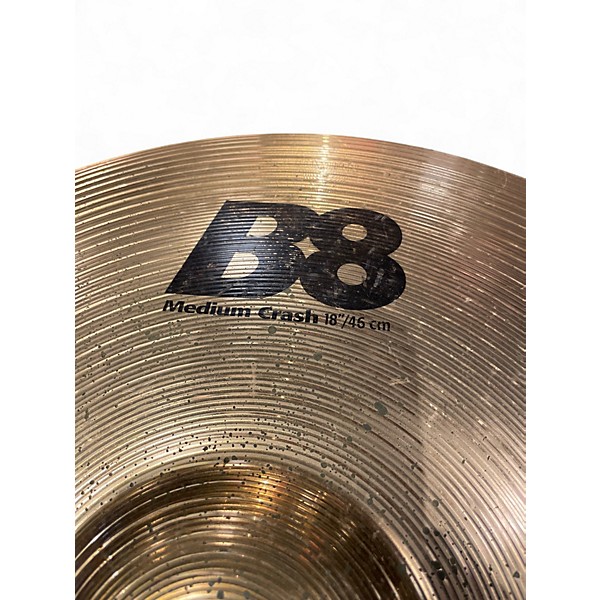 Used SABIAN 18in B8 Medium Crash Cymbal