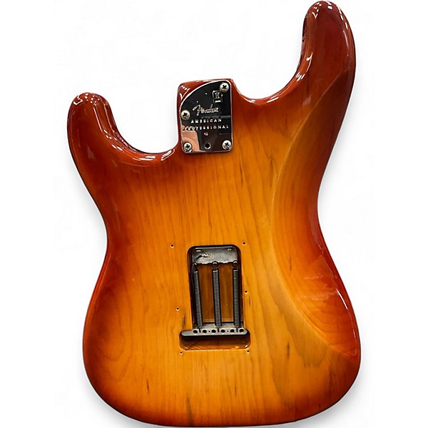 Used Fender American Professional II Stratocaster Sienna Sunburst Solid Body Electric Guitar