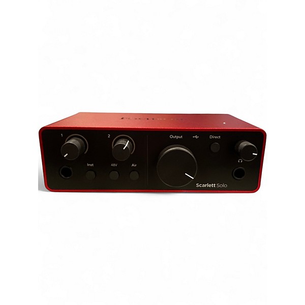 Used Focusrite Scarlett Solo Audio Interface