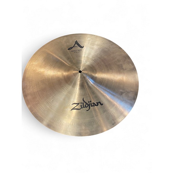 Used Zildjian 21in A Series Sweet Ride Cymbal