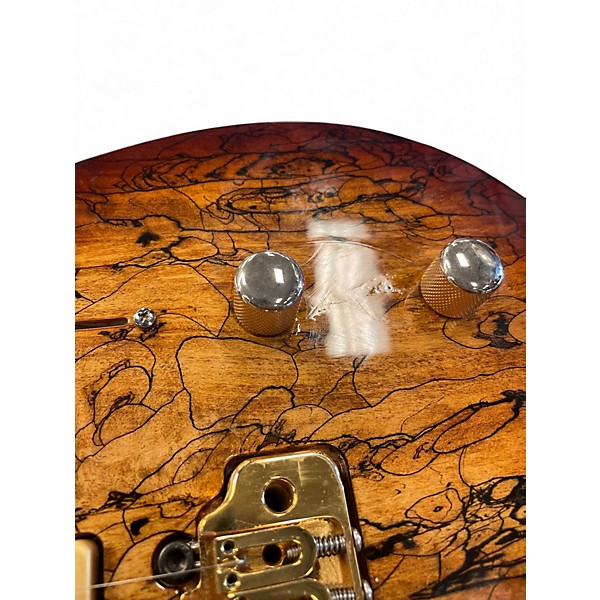 Used Kiesel Solo 6 Spalted Maple Honeyburst Solid Body Electric Guitar