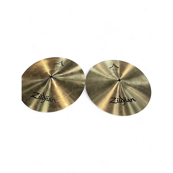 Used Zildjian 14in A NEW BEAT HI HAT PAIR Cymbal