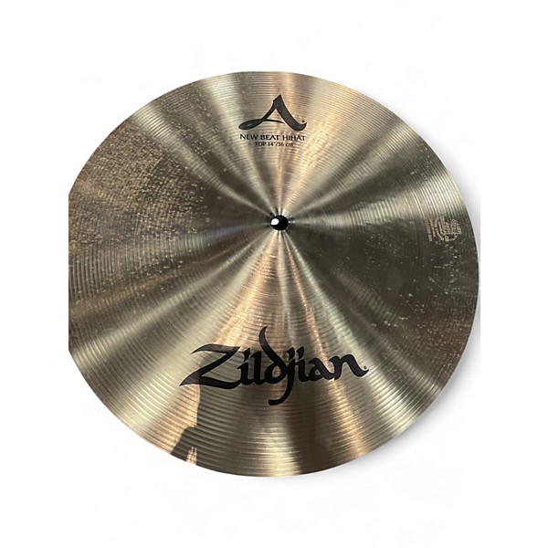Used Zildjian 14in A NEW BEAT HI HAT PAIR Cymbal