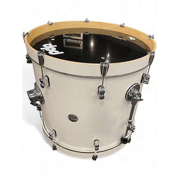 Used PDP by DW 5 Piece Concept Series WHITE Drum Kit