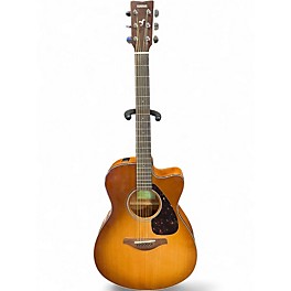 Used Yamaha Fsx300c Sandburst Acoustic Electric Guitar