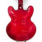 Used Epiphone Dot Studio Red with Black Bevels Hollow Body Electric Guitar