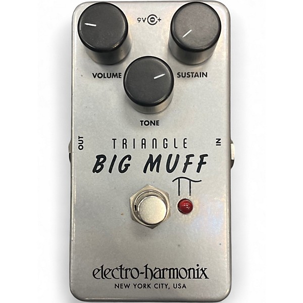 Used Electro-Harmonix Big Muff Triangle Pi Distortion Effect Pedal