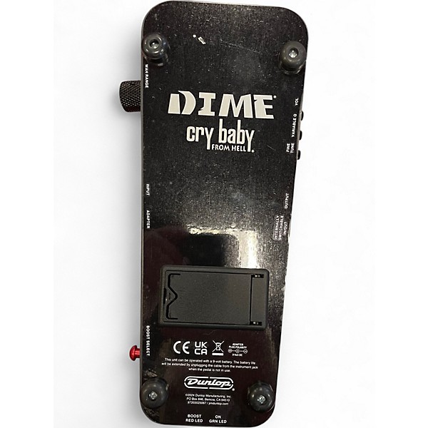 Used Dunlop DB01B CRY BABY FROM HELL Effect Pedal