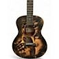 Used Taylor Americana Bald Eagle design Acoustic Guitar