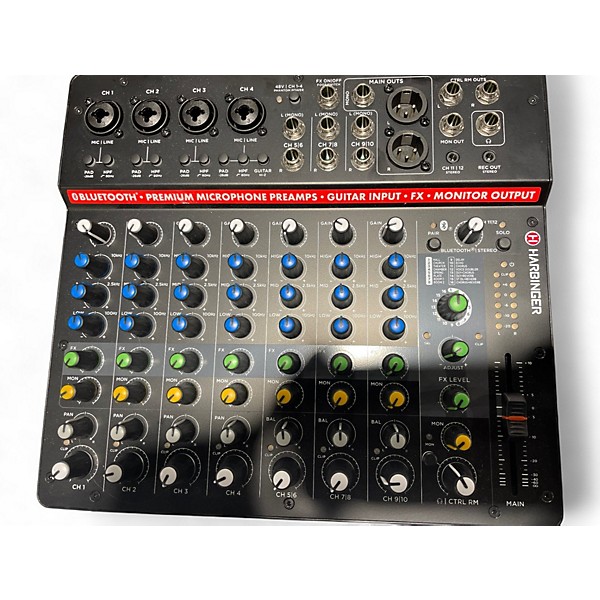 Used Harbinger LV12 Powered Mixer