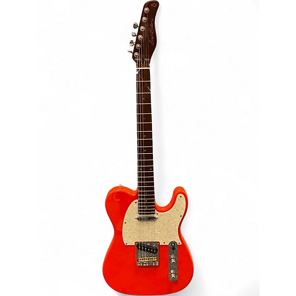 Used Sire Larry Carlton T7 Fiesta Red Solid Body Electric Guitar
