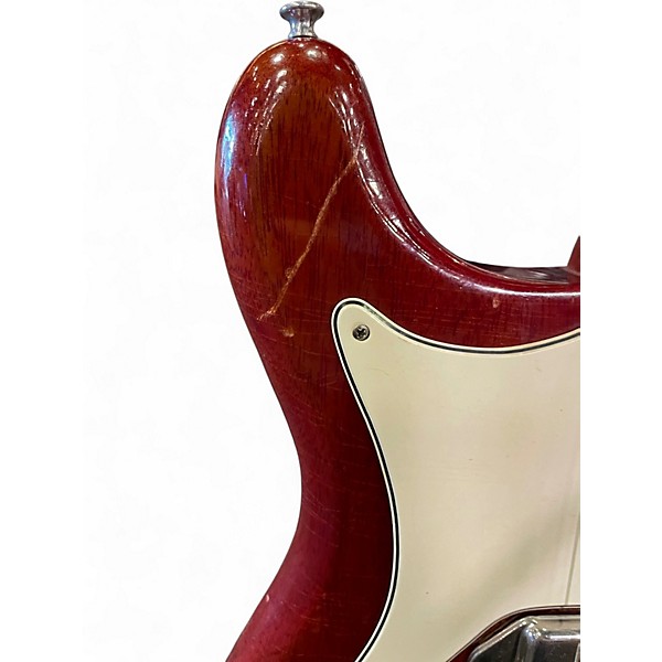 Vintage 1964 Epiphone Coronet Cherry Solid Body Electric Guitar