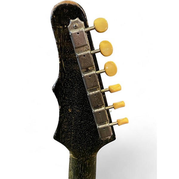 Vintage 1964 Epiphone Coronet Silver Fox Solid Body Electric Guitar
