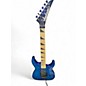 Used 2016 Jackson JS34Q Dinky Trans Blue Solid Body Electric Guitar thumbnail