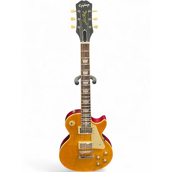 Used Epiphone Limited Edition Joe Bonamassa Les Paul Standard Lemonburst Solid Body Electric Guitar