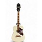 Used Epiphone Dove Pro Alpine White Acoustic Electric Guitar thumbnail