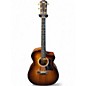 Used Taylor 224CEKDLX Natural Acoustic Electric Guitar thumbnail