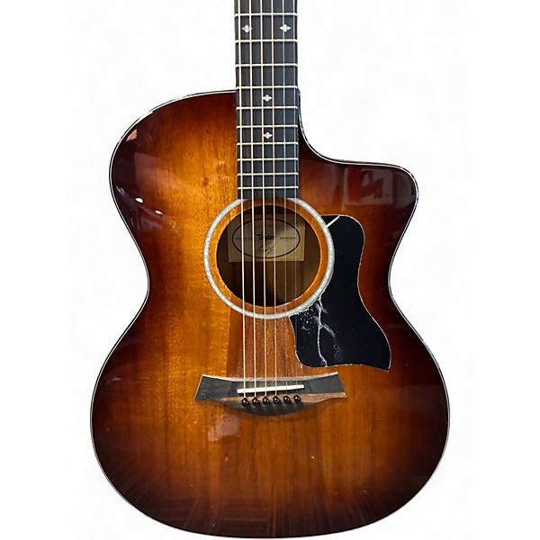 Used Taylor 224CEKDLX Natural Acoustic Electric Guitar