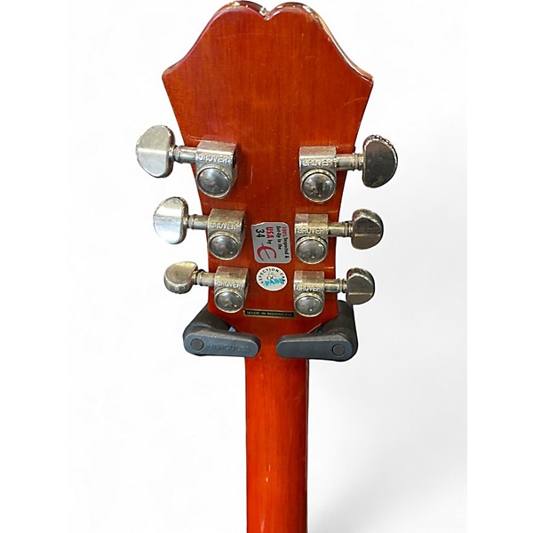 Used Epiphone hummingbird orange Acoustic Guitar