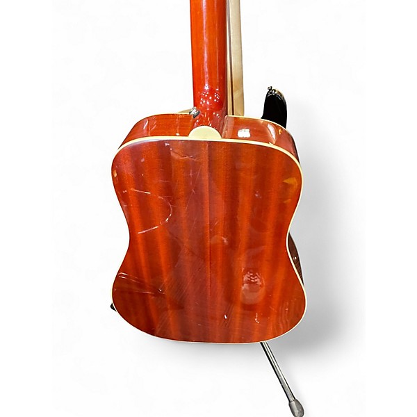 Used Epiphone hummingbird orange Acoustic Guitar