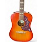 Used Epiphone hummingbird orange Acoustic Guitar