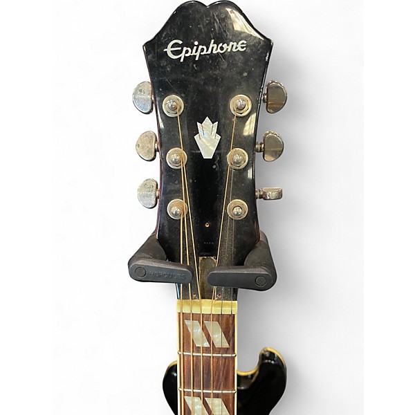 Used Epiphone hummingbird orange Acoustic Guitar