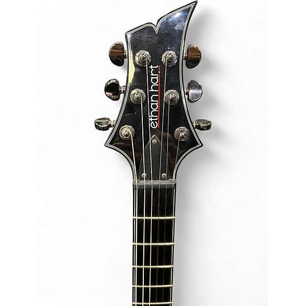 Used Ethan Hart EH-2 Charcoal Solid Body Electric Guitar