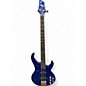 Used Ibanez BTB400QM Blue Electric Bass Guitar thumbnail