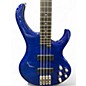 Used Ibanez BTB400QM Blue Electric Bass Guitar