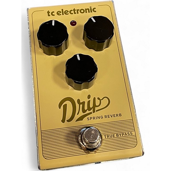 Used TC Electronic DRIP SPRING REVERB Effect Pedal