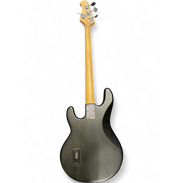 Used Sterling by Music Man Sub 4 Satin Black Electric Bass Guitar