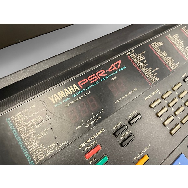 Used Yamaha PSR-47 Keyboard Workstation