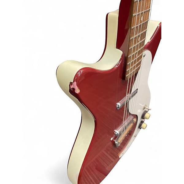 Used Danelectro Stock '59 Dakota Red Solid Body Electric Guitar