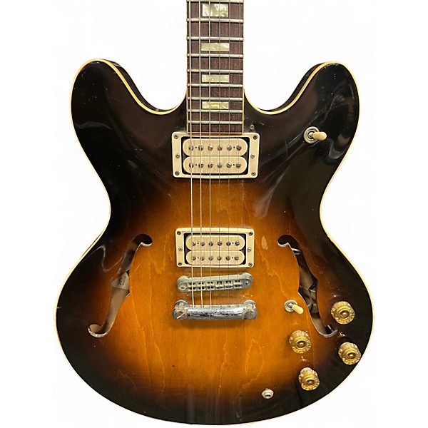 Vintage 1979 Gibson 1979 ES-335 COUNTRY ROCK REGULAR 2 Color Sunburst Hollow Body Electric Guitar