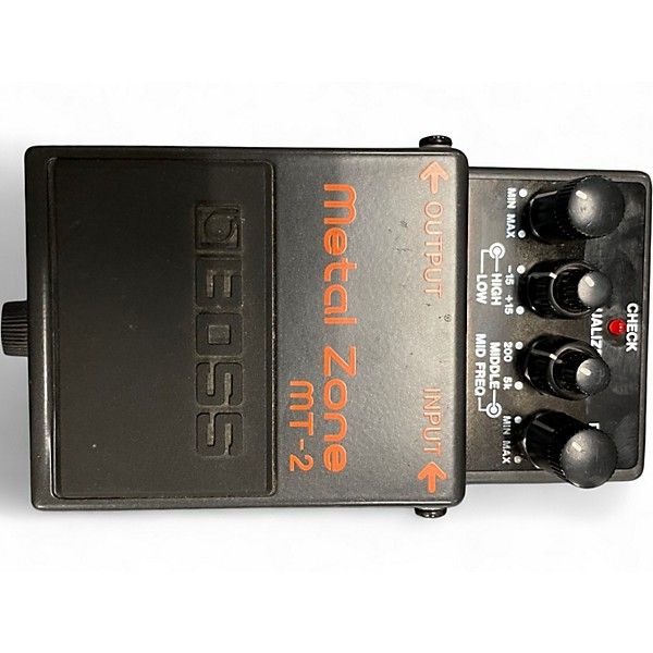 Used BOSS MT2 Metal Zone Distortion Effect Pedal