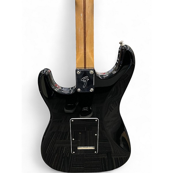 Used 2017 Fender FSR Standard Stratocaster Black Solid Body Electric Guitar