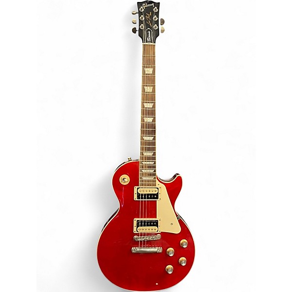 Used Gibson Les Paul Classic Cherry Solid Body Electric Guitar
