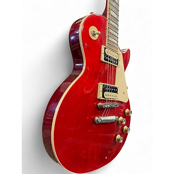 Used Gibson Les Paul Classic Cherry Solid Body Electric Guitar