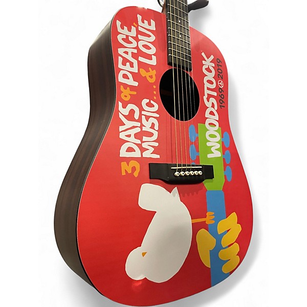 Used Martin DX Woodstock Woodstock Acoustic Electric Guitar