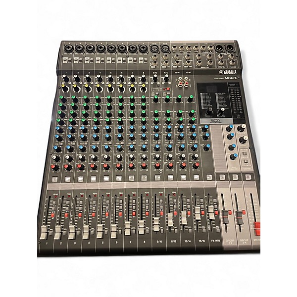 Used Yamaha MG16X Unpowered Mixer
