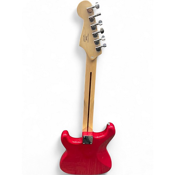 Used Squier Affinity Stratocaster red sparkle Solid Body Electric Guitar