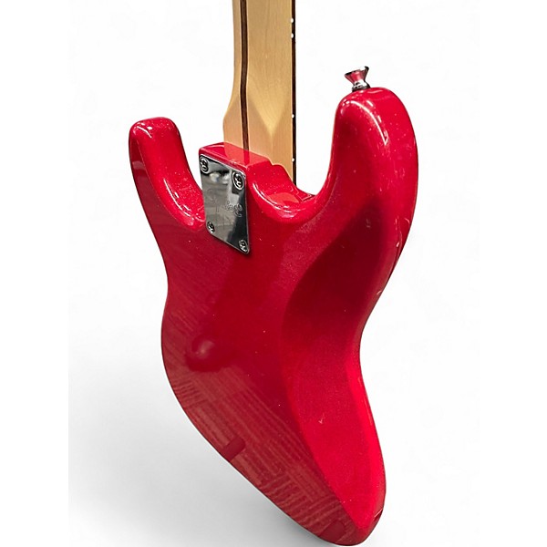 Used Squier Affinity Stratocaster red sparkle Solid Body Electric Guitar