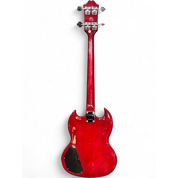 Used Epiphone SG BASS Red Electric Bass Guitar